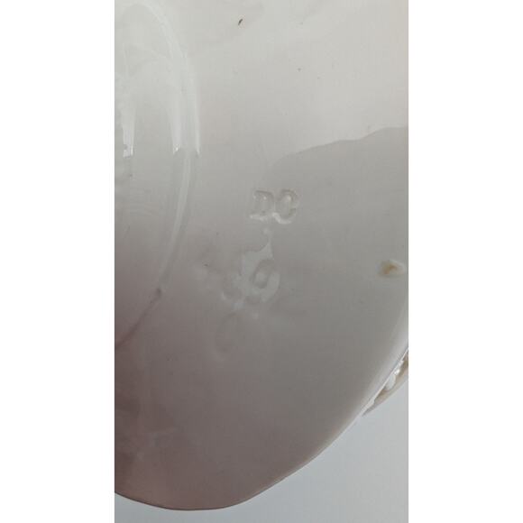 Max Roesler Reticulated Pink Roses Footed Gold Trim Pedestal Small Compote - Picture 6 of 6